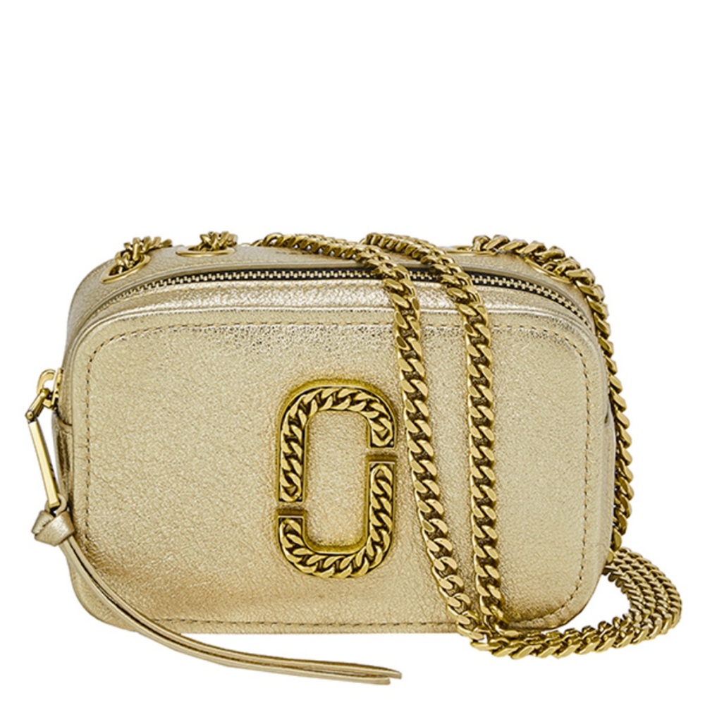 Marc Jacobs "The Snapshot" crossbody bag - metallic gold